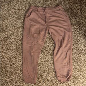 American Eagle Cozy Mauve Jogger Pants